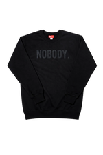 Matte Black Crewneck