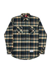 Quilted Flannel Jacket - Multicolor