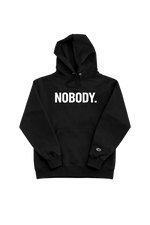 Nobody x Champion. Hoodie - Black
