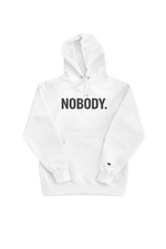 Nobody x Champion. Hoodie - White