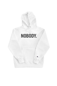 Nobody x Champion. Hoodie - White